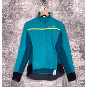 Castelli Cycling Jacket Large Womens Softshell Gore Windstopper Retro